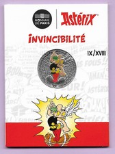 10 Euro Argent, FRANCE 2022, ASTERIX, INVINCIBILITE, Cartelette 9, Gourde Potion