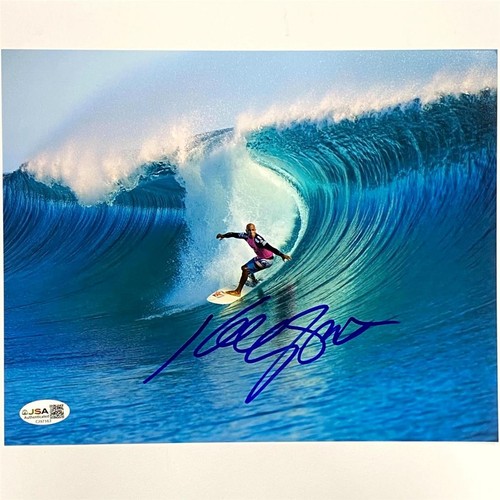 Kelly slater signed 8x10 photo - slater,