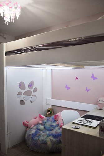 Une chambre lit mezzanine - une,