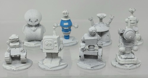 Roborally lot 8 metal - -,