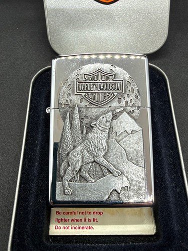 Zippo harley davidson wolf - harley,