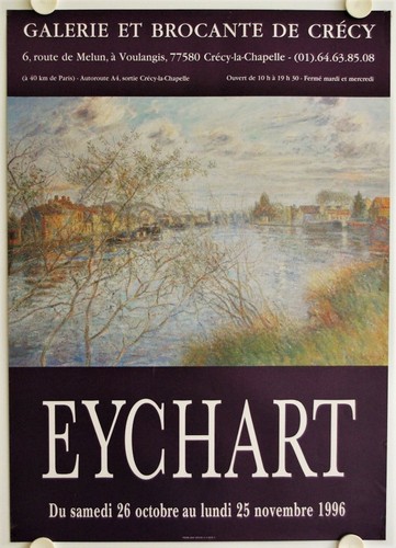 Affiche eychart 1996 - affiche,