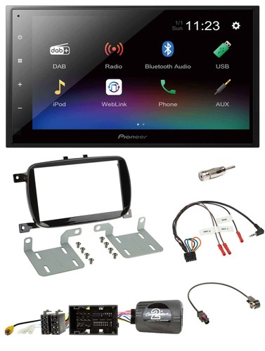 Pioneer usb bluetooth dab 2din - pioneer,