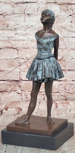 Sculpture bronze signée degas - bronze,