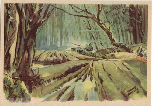 Char forêt de kolodesy - forêt,