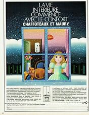  Publicité Advertising 0222 1973  chaudière murale Chaffoteaux & Maury