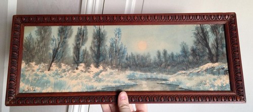 Tableau cadre aquarelle - tableau,