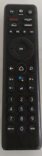 Telecommande pour decodeur - decodeur, sfr