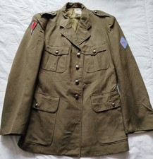 veste militaire uniforme troupe French armée ML 45 Indochine Algérie