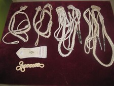 Police lot épaulettes cordon aiguillettes