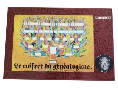 Coffret généalogiste - coffret,