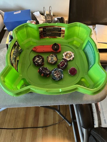 Beyblade stadium green with - stadium,