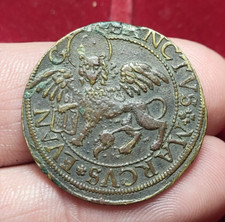 #77-118 ~ Token / Jeton - Nuremberg - Jeton de compte au lion de Saint-Marc RARE