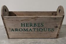 Jardinière Rectangulaire en Bois pour Jardin Plante Plantation Herbes Aromatique