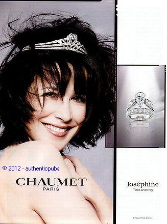 Publicite 2012 chaumet - publicite,