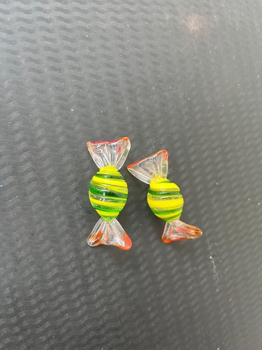 Paire bonbons verre - de, en