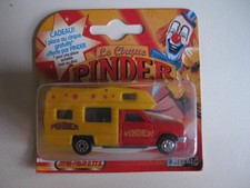 VEHICULE MINIATURE DE MARQUE MAJORETTE - CIRQUE PINDER - CAMPING CAR
