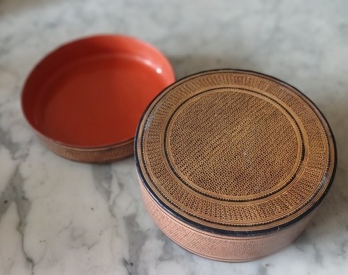Grande boîte bétel laque - boîte,