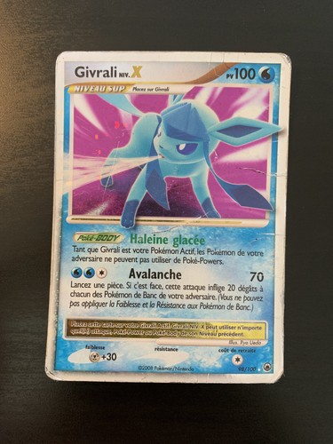 Carte pokémon givrali niv - carte,
