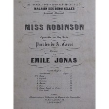 JONAS Émile Miss Robinson