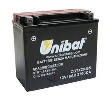Batterie Unibat CBTX20-BS =