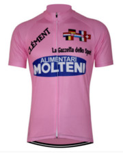 Maillot Molteni Eddy Merckx Cycliste Rétro Vintage Tour France Giro Cycling