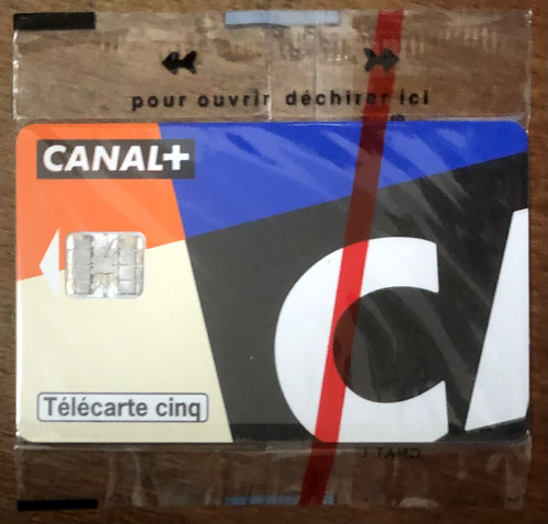 Telecarte canal réf - telecarte, +
