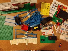 Lego vintage train 127/146/148 Passage à niveau, tour de contrôle