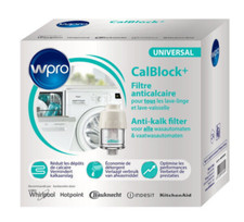 WPRO® Calblock+ CAL100 - Filtre  anti-calcaire Machine à Laver/Lave Vaisselle