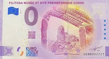 Billet euro filitosa musee - euro,