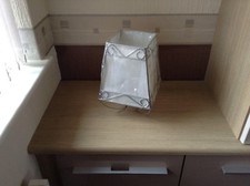 Abat-jour papier parchemin