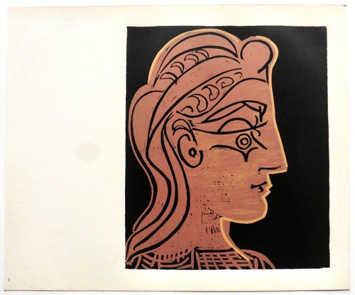 Pablo picasso linogravure 1962 - pablo,