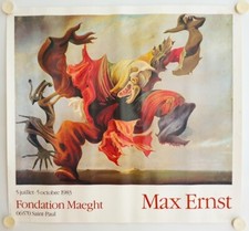 Affiche MAX ERNST 1983