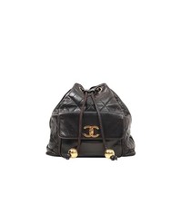 CHANEL Sac à dos en cuir