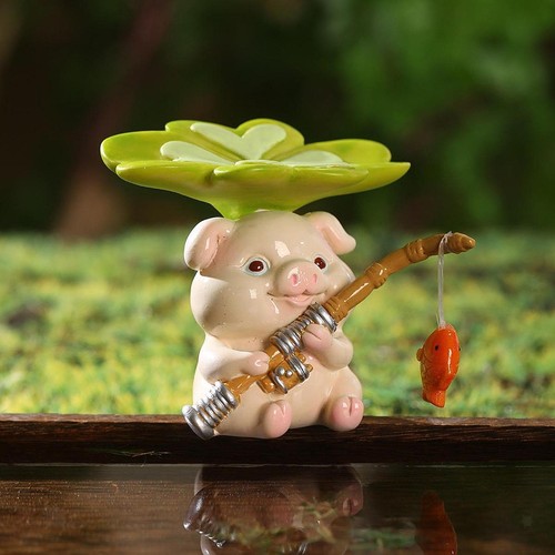 Petite statue cochon - cochon, art