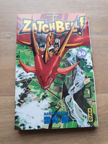 Livre manga zatchbell - manga,