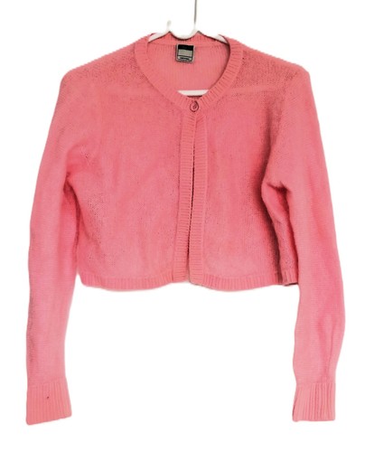 Petit gilet rose mohair - petit, en