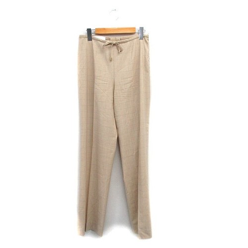 Pantalon droit carreaux en - à,