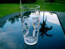  COCKTAIL RECIPES SHAKER HEAVY GLASS  2000 GLASS  4 DRINK RECIPES ON IT!