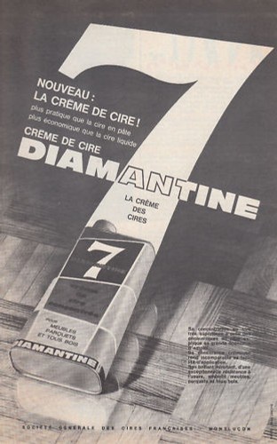 Publicité ancienne crème - , de