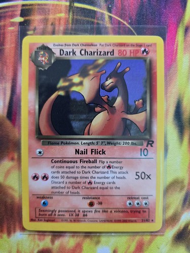 Dark charizard rare team - 21/82,
