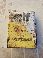 Ancien Bidon d'Huile ELF