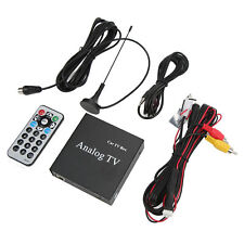 Car Analog TV Box Mobile DVD TV Signal Receiver PAL SECAM NTSC Full System OSD