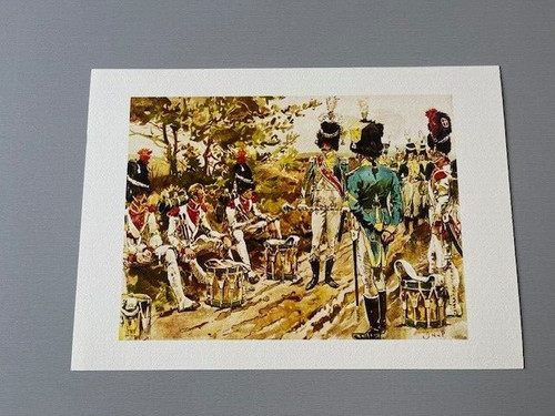 Affiche tambours grenadiers - affiche,