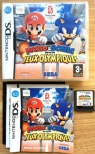 MARIO & SONIC AUX JEUX OLYMPIQUES COMPLET NINTENDO DS PAL FRANÇAIS CIB OVP Sega