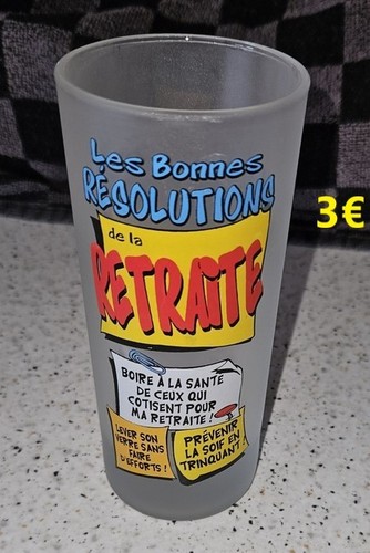 Verre humoristique les bonnes - verre,