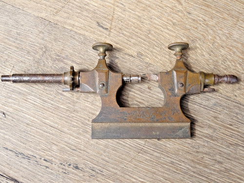 Ancien outil horloger tour - d'horloger,