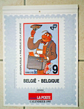 calendrier bd 1995 tintin