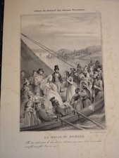 RARE Litho XIX FOLLE du DNIEPR