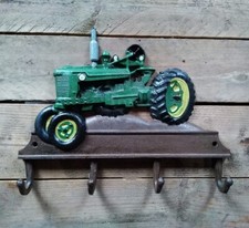 Vestiaire Tracteur Mural Fonte Voiture Ancienne Vintage Style Antique